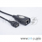 Кабель Gembird UAE-30M USB 2.0 кабель удлинительный AM/AF/RJ45Fx2  по витой паре