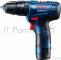 Аккумуляторный шуруповерт BOSCH  GSB 120 Li, кейс, 2x2.0 Ач 06019G8100