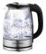 Чайник электрический Starwind SKG5210 1.7л. 2200Вт черный/серебристый (корпус: стекло)