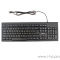 Клавиатура Gembird KB-8354U-BL, USB, черный, 104 клавиши