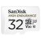 Флеш карта microSD 32GB SanDisk microSDHC Class 10 UHS-I U3 V30 High Endurance Video Monitoring Card