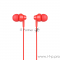 Проводные наушники-вставки с микрофоном Hoco M14 Red