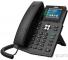 X3U Телефон IP Fanvil IP телефон 6 линий, цветной экран 2.8", HD, Opus, 10/100/1000 Мбит/с, PoE
