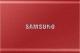Твердотельный накопитель Samsung SSD 1TB T7 Touch, USB Type-C, R/W 1000/1050MB/s, Red