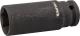 Торцовая головка KRAFTOOL INDUSTRIE QUALITAT ударная, удлиненная (1/2), FLANK, Cr-Mo, фосфатированная, 24 мм
