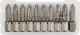 Биты X-DRIVE торсионные кованые, обточенные, KRAFTOOL 26121-1-25-10, Cr-Mo сталь, тип хвостовика C 1/4, PH1, 25мм, 10шт