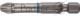 Биты ЗУБР ЭКСПЕРТ торсионные кованые, обточенные, хромомолибденовая сталь, тип хвостовика E 1/4, PZ3, 50мм, 2шт