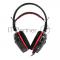 Игровая гарнитура RUSH COBRA, динамики 40мм, велюровые амбушюры, черн/красн (SBHG-1300)