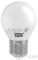Лампа Iek LLE-G45-7-230-40-E27 светодиодная ECO G45 шар 7Вт 230В 4000К E27 IEK