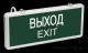 Светильник светодиодный ССА 1001 ВЫХОД-EXIT одностор. 3Вт ИЭК LSSA0-1001-003-K03