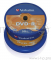 Диск DVD-R 4.7ГБ 16x Verbatim 43548, пласт.коробка, на шпинделе (50шт./уп.)