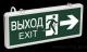 Светильник светодиодный ССА 1003 ВЫХОД-EXIT двустор. 3Вт ИЭК LSSA0-1003-003-K03