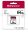 Карта памяти  SecureDigital 64Gb Transcend TS64GSDC300S {SDXC Class 10, UHS-I U3}