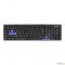 Клавиатура ExeGate EX283618RUS Professional Standard LY-402N (USB, полноразмерная, 102кл., Enter большой, 8 голубых клавиш, длина кабеля 1,35м, черная, Color box)