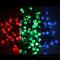 Гирлянда Мультишарики Ø23 мм, 10 м, черный ПВХ, 80 диодов, цвет RGB