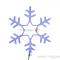 Фигура Снежинка LED Светодиодная, без контр. размер 55*55см, СИНЯЯ NEON-NIGHT