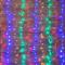 Гирлянда Светодиодный Дождь  1,5х1,5м, свечение с динамикой, прозрачный провод, 230 В, диоды МУЛЬТИКОЛОР