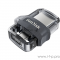 Накопитель USB flash 32ГБ SanDisk Dual Drive m3.0 OTG, черный (USB3.0)