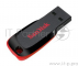 Накопитель USB flash 32ГБ SanDisk Cruzer Blade, черно-красный (USB2.0)