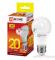 Лампа светодиодная LED-A60-VC 20Вт 230В E27 3000К 1800лм IN HOME 4690612020297