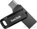 Флеш Диск Sandisk 128Gb Ultra Dual Drive Go SDDDC3-128G-G46 USB3.1 черный