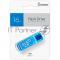 USB2.0 16Gb Smart Buy Glossy series Blue
