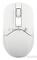 Мышь A4Tech Fstyler FG12 белый оптическая (1200dpi) беспроводная USB (3but)