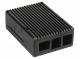 Корпус Qumo, Aluminum Case, Raspberry Pi 4B, black(RS017)