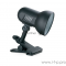 Camelion Настольные светильники Camelion H-035 С02 черный (Светильник прищепка, метал., 220В, 60Вт)