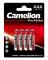 Элемент питания алкалиновый LR LR03 BL-4 (блист.4шт) Camelion 7369