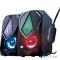 Колонки 2.0 Qumo Mask AS004, 10 ВТ, объемное звучание, RGB подсветка