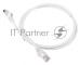 Кабель Патч-корд Lanmaster UTP LAN-PC45/U5E-2.0-WH вилка RJ-45-вилка RJ-45 кат.5е 2м белый LSZH (уп.