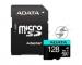 Карта памяти MICRO SDXC 128GB W/AD. AUSDX128GUI3V30SA2-RA1 ADATA