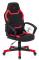 Кресло игровое Zombie 10 черный/красный искусст.кожа/ткань крестовина пластик
