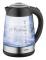 Чайник электрический Hyundai HYK-G3803 1.7л. 2200Вт черный/серебристый (корпус: стекло)