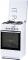 Плита Комбинированная Flama L FK 2212 W белый (металлическая крышка) реш.сталь