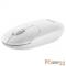Мышь беспроводная, оптическая Perfeo SLIM, 3 кн, DPI 1200, USB, белая