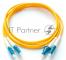 Кабель Патч-корд Lanmaster LAN-2LC-2LC/OM4-1.0 2x50/125 OM4 LC дуплекс-LC дуплекс 1м LSZH желтый
