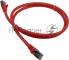 Патч-корд RJ45 - RJ45, 4 пары, FTP, категория 6A, 1 м, красный, LSZH, LANMASTER LAN-PC45/S6A-1.0-RD