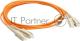 Патч-корд оптический LANMASTER, дуплексный, SC/PC-SC/PC, OM3, LSZH, 1.0 м
