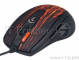 Лазерная мышь A4Tech Laser Gaming Mouse X7 XL-750BK (Fiery Red), 6кн.+скр., черно-красный, с рисунком (USB2.0)