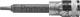 Торцовая бита-головка KRAFTOOL INDUSTRIE QUALITAT, удлиненная, материал S2, HEX, сатинированная, 1/2, H4