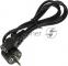 Кабель питания IEC320-C13 (f)/евровилка 1.5м