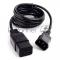 Кабель питания Cablexpert PC-189-1-1, 1.8м, C14- C19, 3x1кв.мм, черный, с заземлением