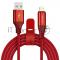 Кабель Crown USB - Lightning CMCU-3103L red
