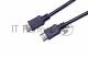 Кабель HDMI [C-HM-HM-1.8M] Wize, 1.8 м, v.2.0, 19M/19M, позол.разъемы, экран, черный, пакет