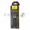 Кабель аудио Cablexpert CCAB-01-35MM-1MR, 3.5 джек (M)/3.5 джек (M), красный. 1м, блистер