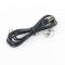 Кабель аудио Cablexpert CCAB-02-35MM-2MB, 3.5 джек (M)/3.5 джек (M), черный, 2м, блистер