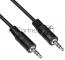 Кабель соединительный аудио-видео Buro BAAC002-1 Jack 3.5 (m)/Jack 3.5 (m) 1м. черный