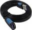 Кабель-удлинитель Vention USB 3.0 AM/AF - 1м плоский VAS-A13-B100